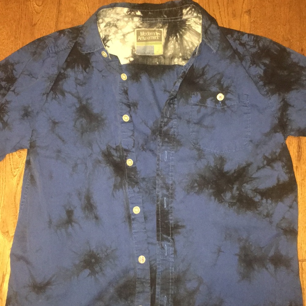 Modern Amusement Button Down